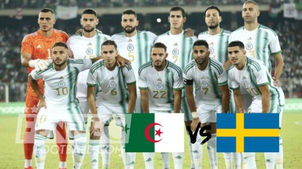 Suède équipe Algérie