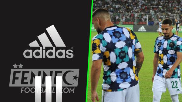 équipe algerie equipementier adidas FAF