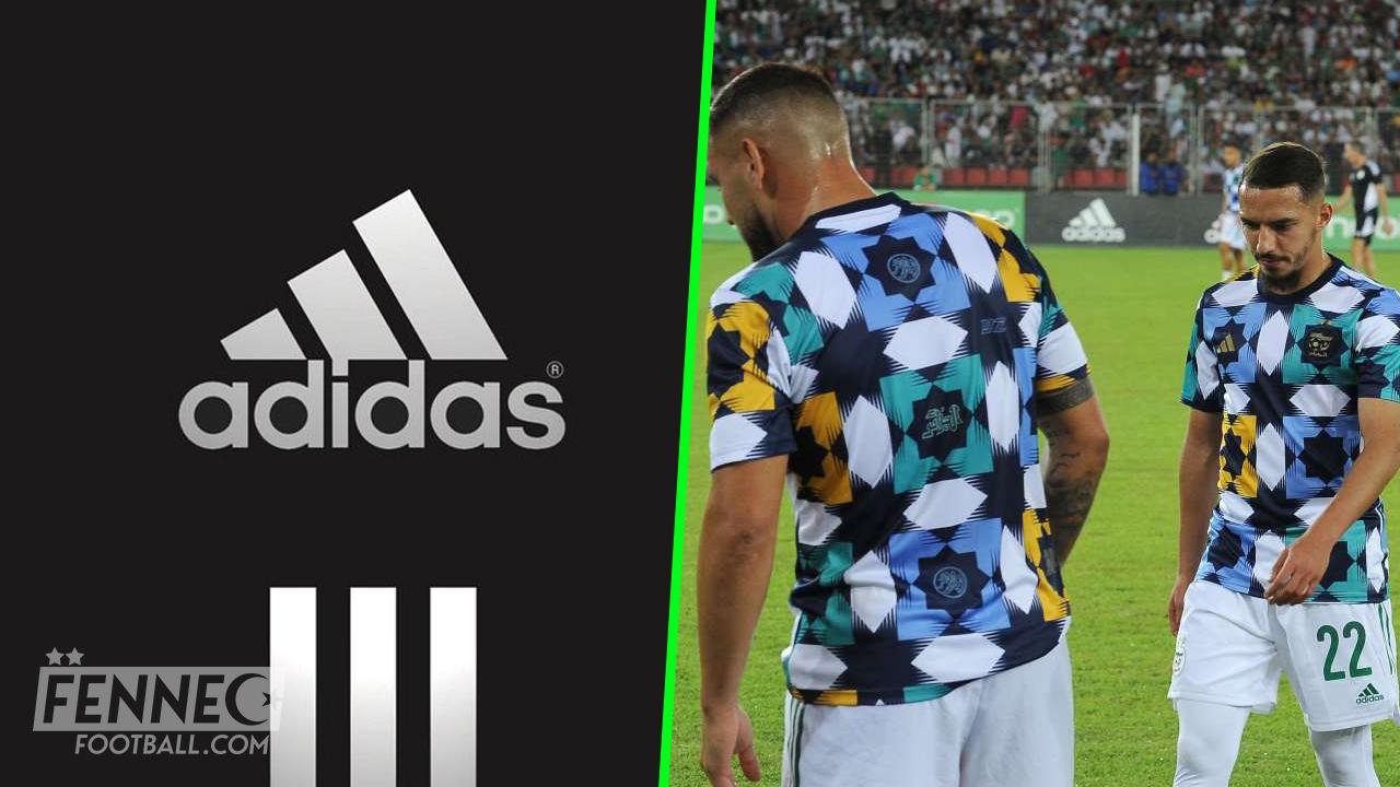 équipe algerie equipementier adidas FAF