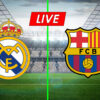 real madrid fc barcelone chaines