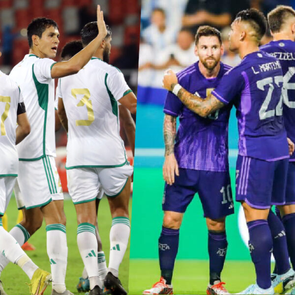 Argentine &eacute;quipe d'Alg&eacute;rie