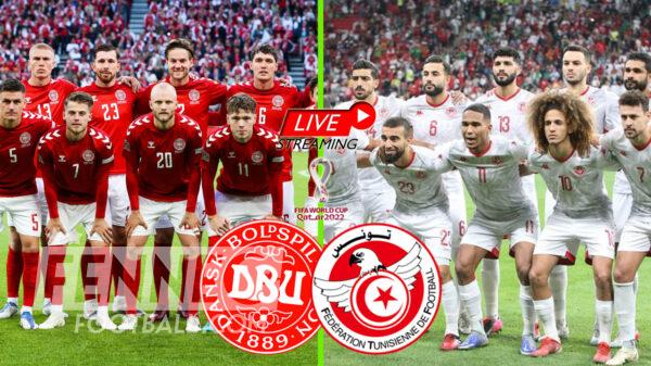 Danemark tunisie strreaming
