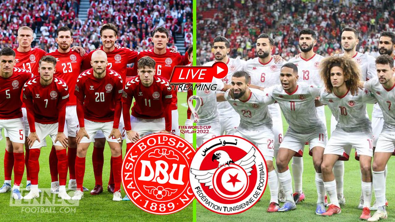 Danemark tunisie strreaming