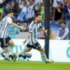 Lionel Messi Argentine Mexique