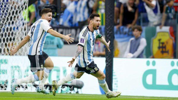 Lionel Messi Argentine Mexique