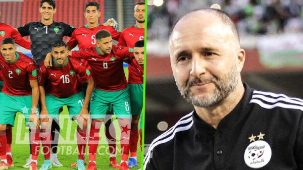 belmadi equipe maroc coupe du monde Algérie défaite