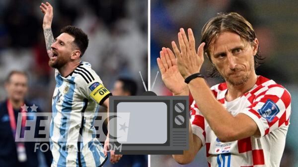 Argentine Croatie Messi Modric