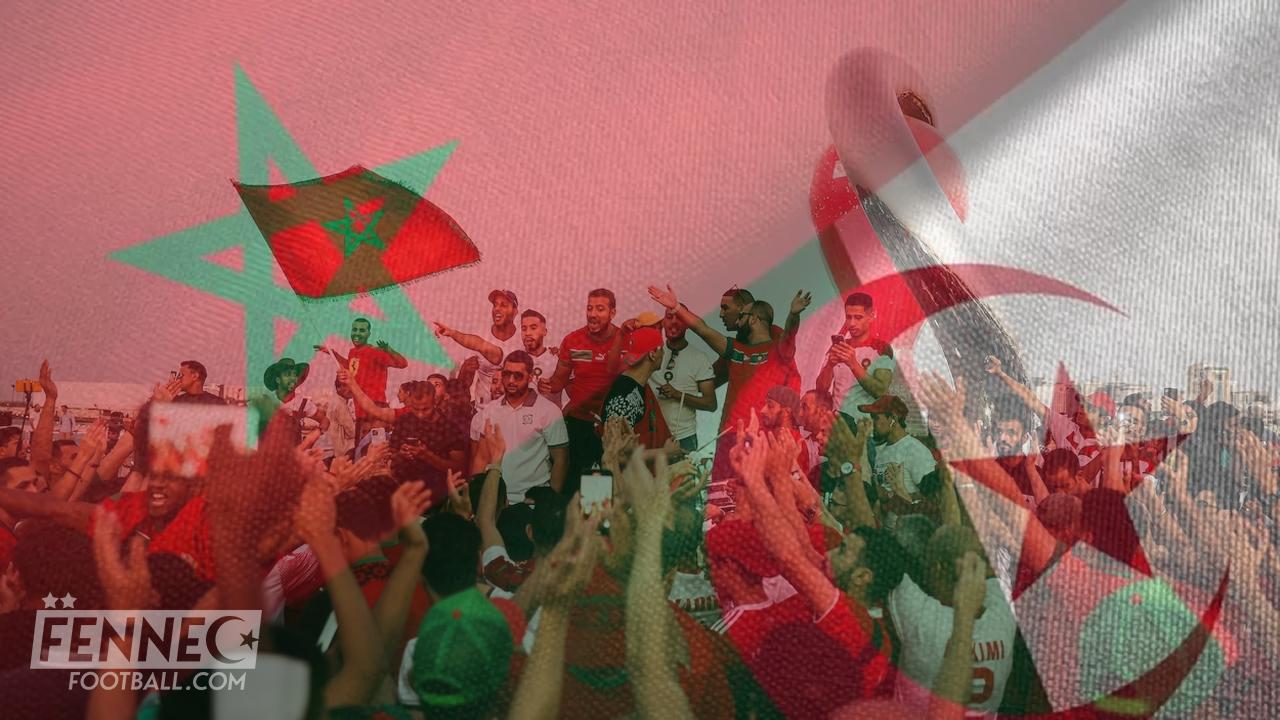 Supporter algerien Maroc coupe du monde