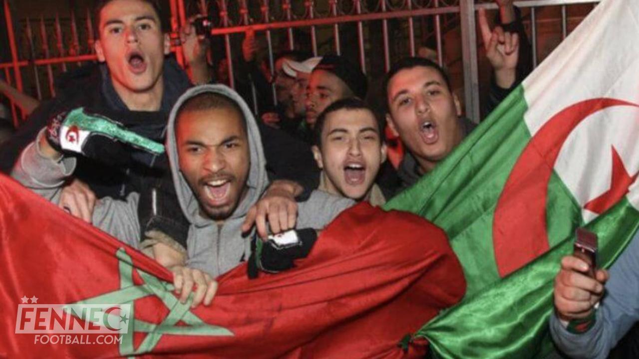 france maroc supporters algériens