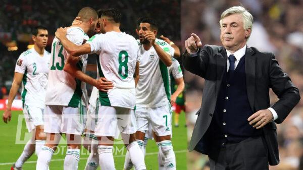 Ancelotti équipe Algérie