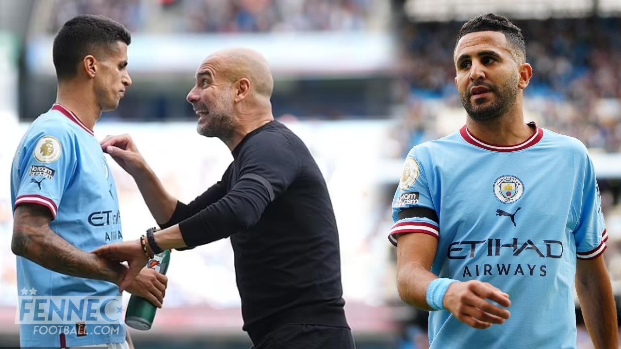 After a confrontation with Pep Guardiola, Cancelo evokes Mahrez!