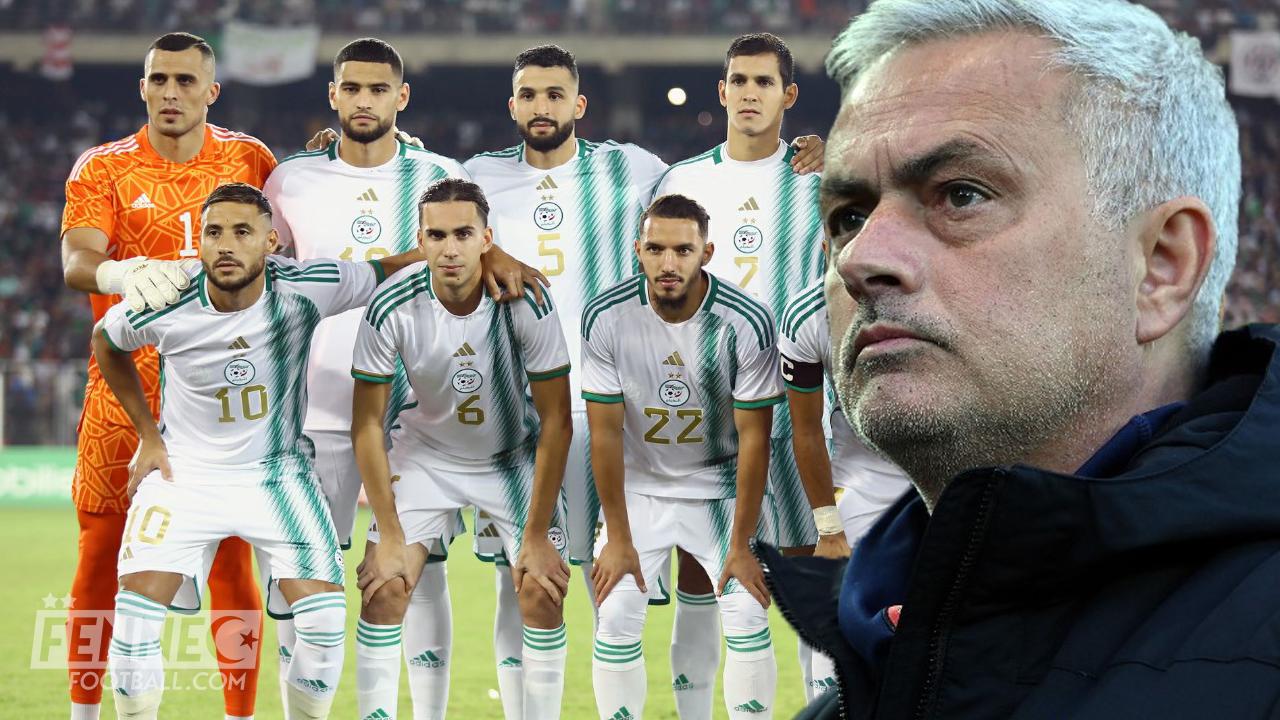mourinho entraineur équipe algerie