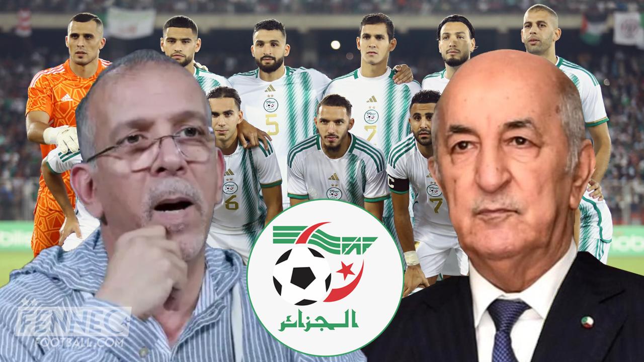 équipe Algérie Tebboune Derradji