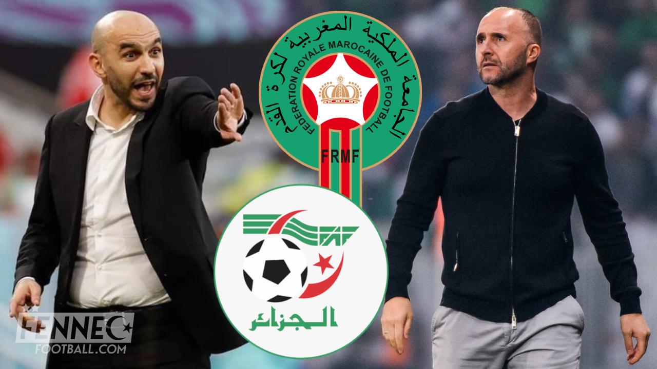 équipe d'Algérie Belmadi Regragui