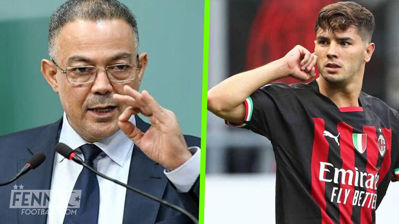 lekjaa brahim diaz équipe du Maroc