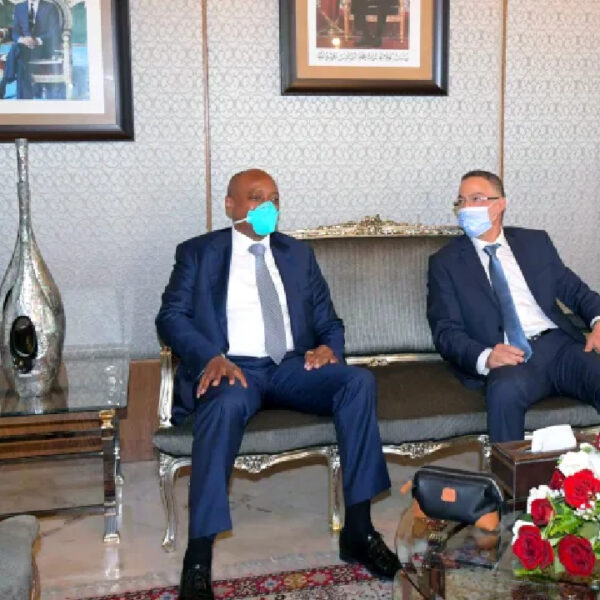 Faouzi Lekjaa Patrice Motsepe