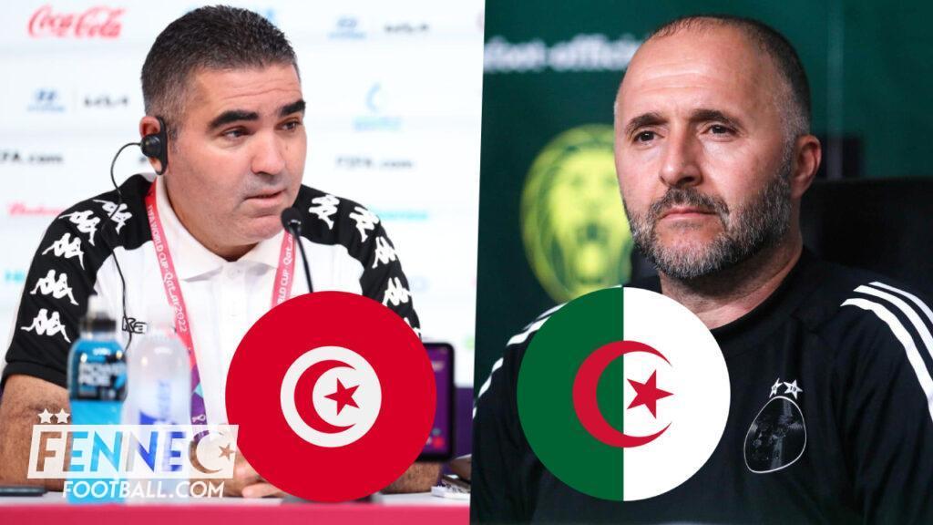 Algerie Tunisie Djamel Belmadi Jalel Kadri