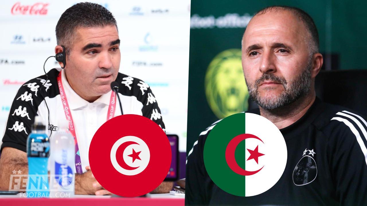 équipe d'Algerie Tunisie Djamel Belmadi Jalel Kadri