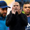 Riyad Mahrez Kylian Mbappe Pep Guardiola