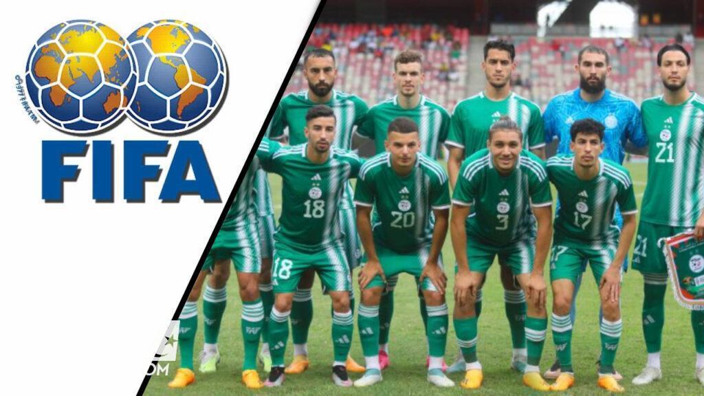 équipe Algérie classement FIFA