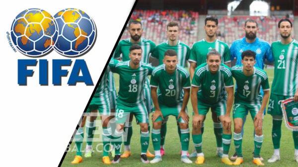 équipe Algérie classement FIFA