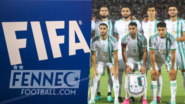 équipe d'Algérie classement FIFA