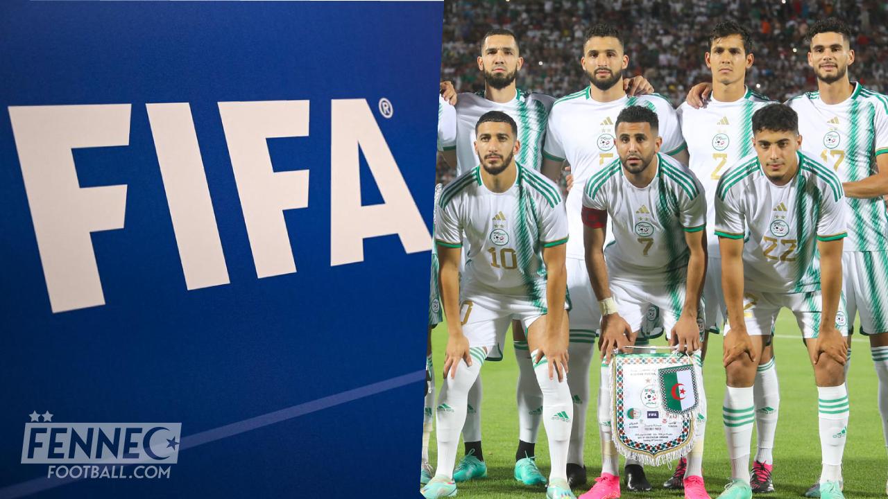 équipe d'Algérie classement FIFA
