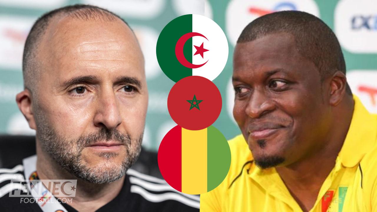 Algérie Guinée Djamel Belmadi Kaba Diawara Maroc