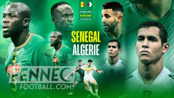Sénégal Algérie Mahrez