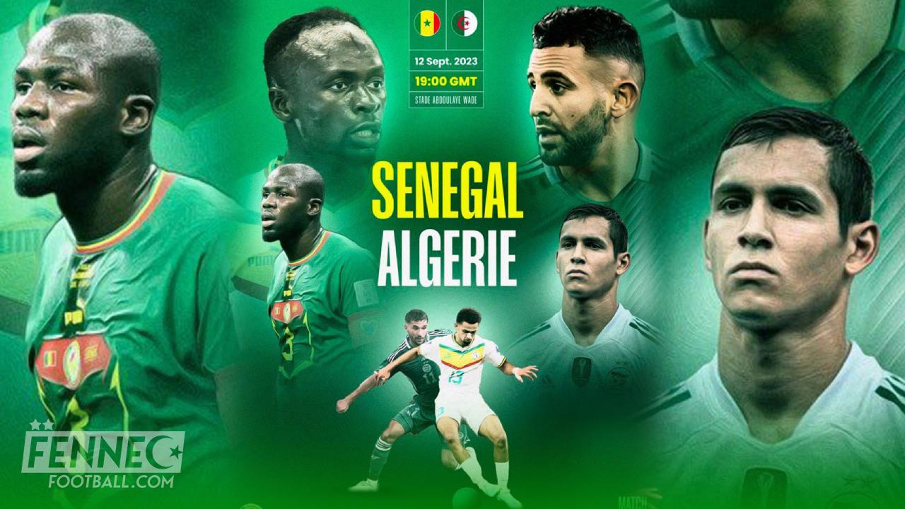 Sénégal Algérie Mahrez