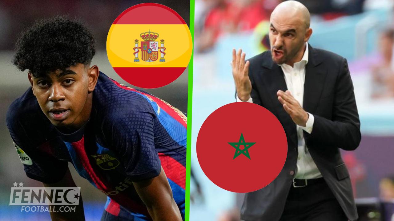 lamine yamal maroc regragui