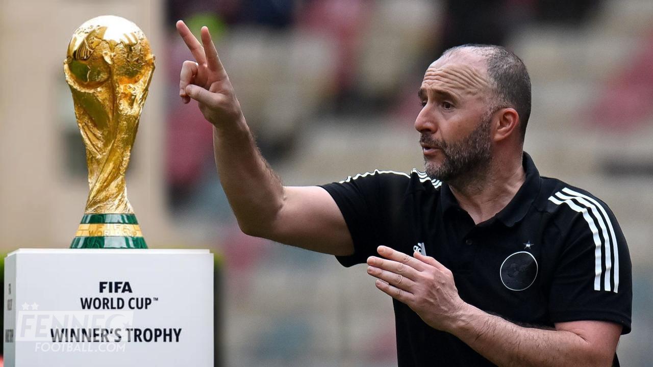 Belmadi coupe du monde équipe d'Algérie