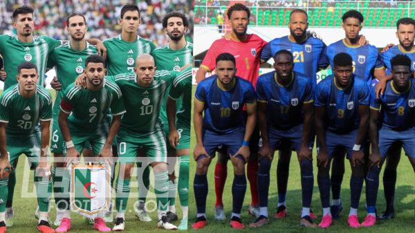 Equipe d'Algérie Cap Vert