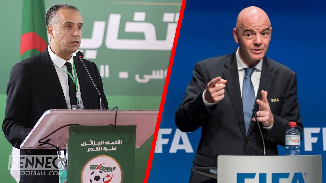 Walid Sadi Gianni Infantino CAF tournoi FIFA Mars