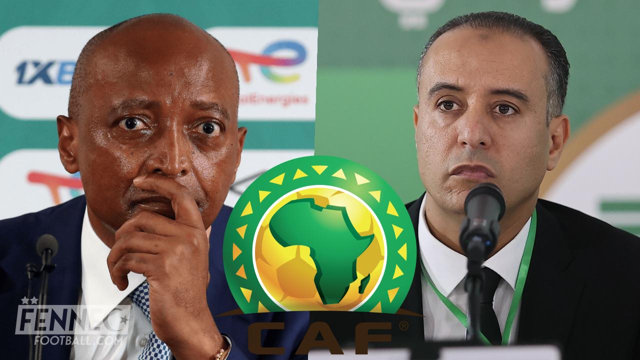 Walid Sadi Patrice Motsepe CAF Algérie