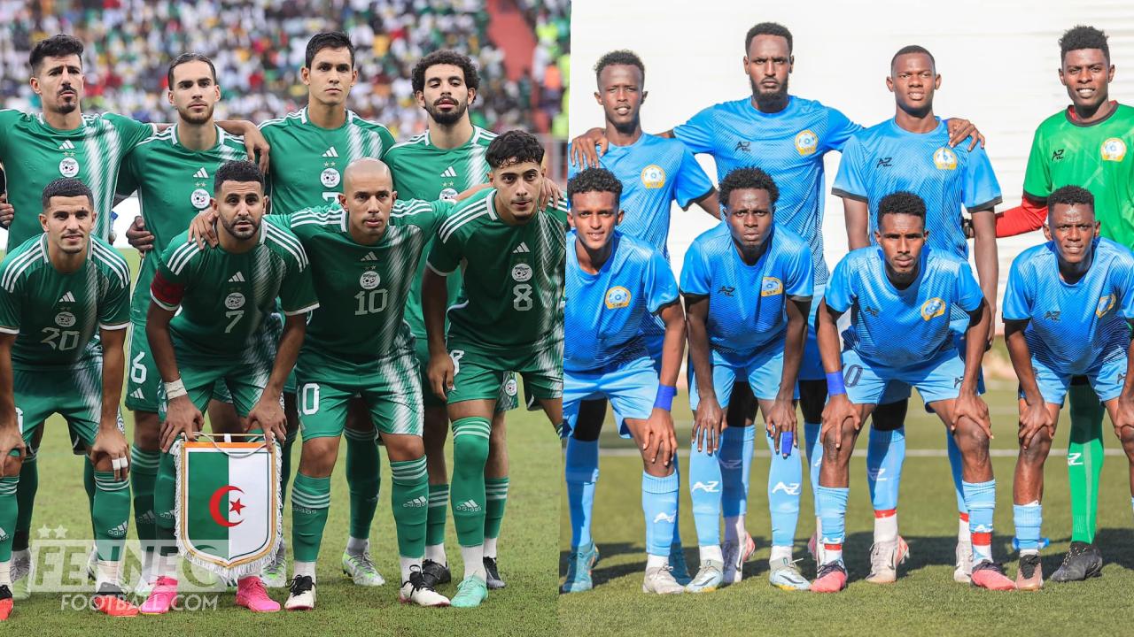 équipe d'Algérie Somalie