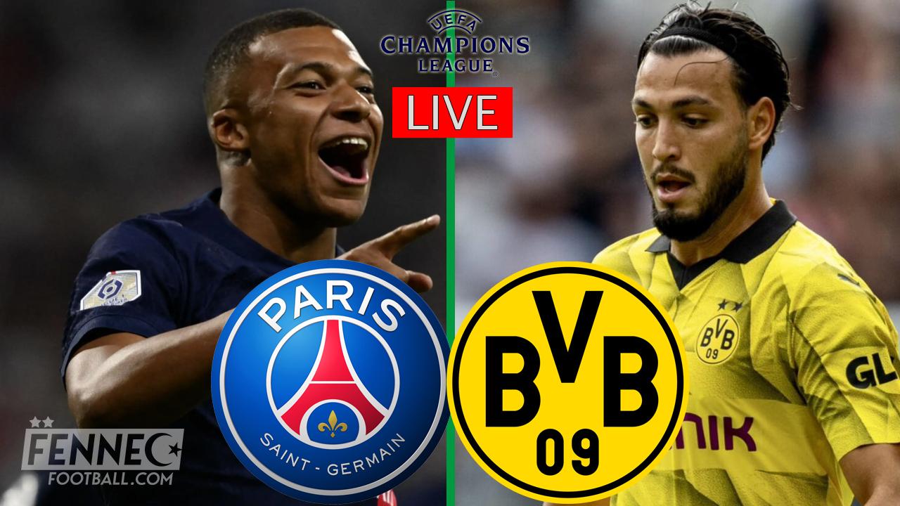 ldc psg bvb ramy bensebaini Mbappé