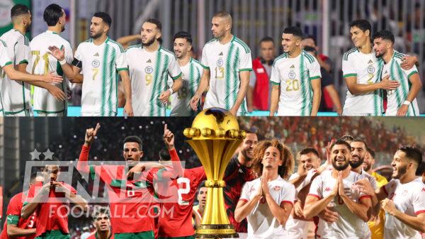 équipe d'Algérie CAN Maroc Tunisie caf