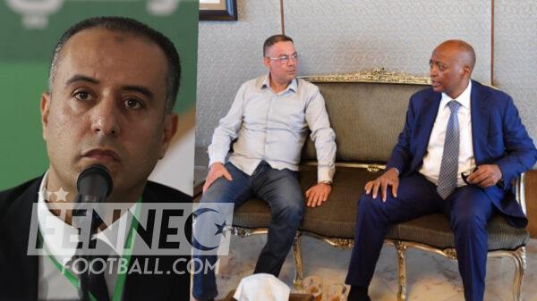 Algérie Maroc Walid Sadi Faouzi Lekjaa Patricpe Motsepe CAF CAN 2025 MAROC