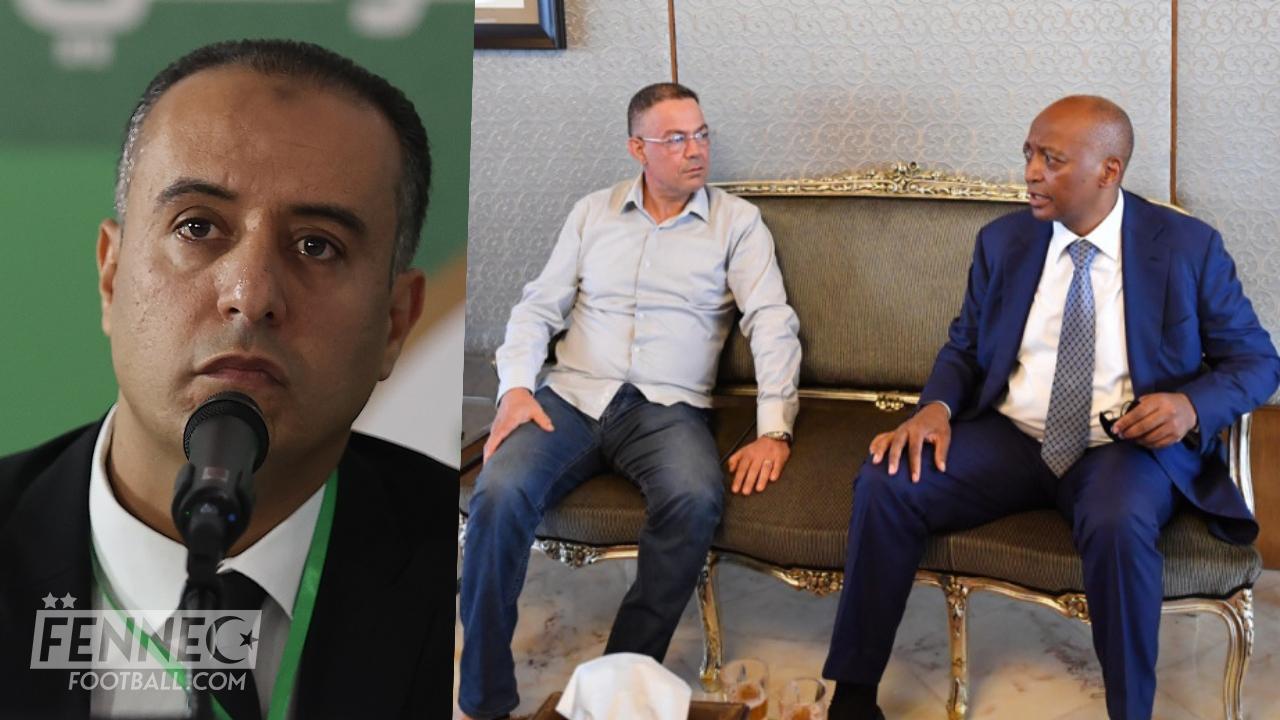 Algérie Maroc Walid Sadi Faouzi Lekjaa Patricpe Motsepe CAF