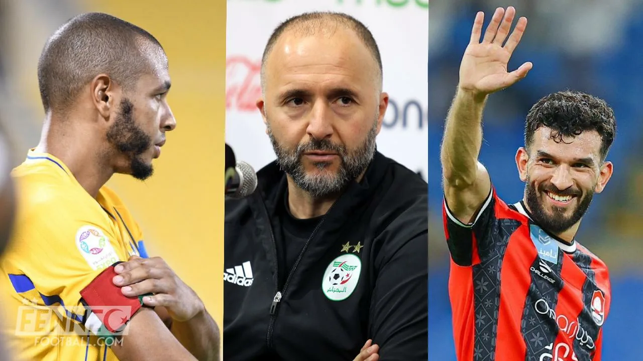 Amir Sayoud Yacine Brahimi Djamel Belmadi