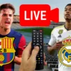 Barça Real Madrid chaines streaming