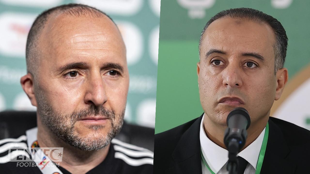 Djamel Belmadi Walid Sadi FAF entraineur équipe Algérie