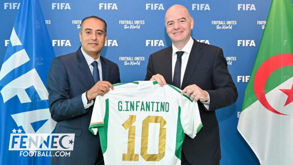 Equipe d'Algérie Walid Sadi Gianni Infantino FAF FIFA sanction