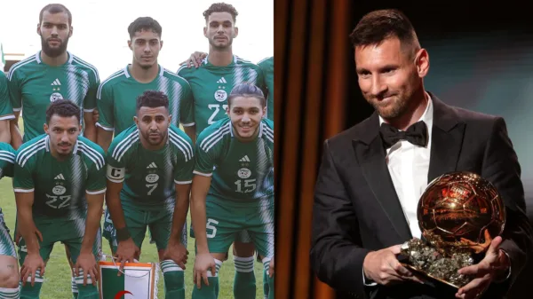 Jaouen Hadjam international Algérien Messi Ballon d'Or
