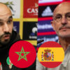 Luis de la Fuente Walid Regragui équipe nationale Maroc Espagne
