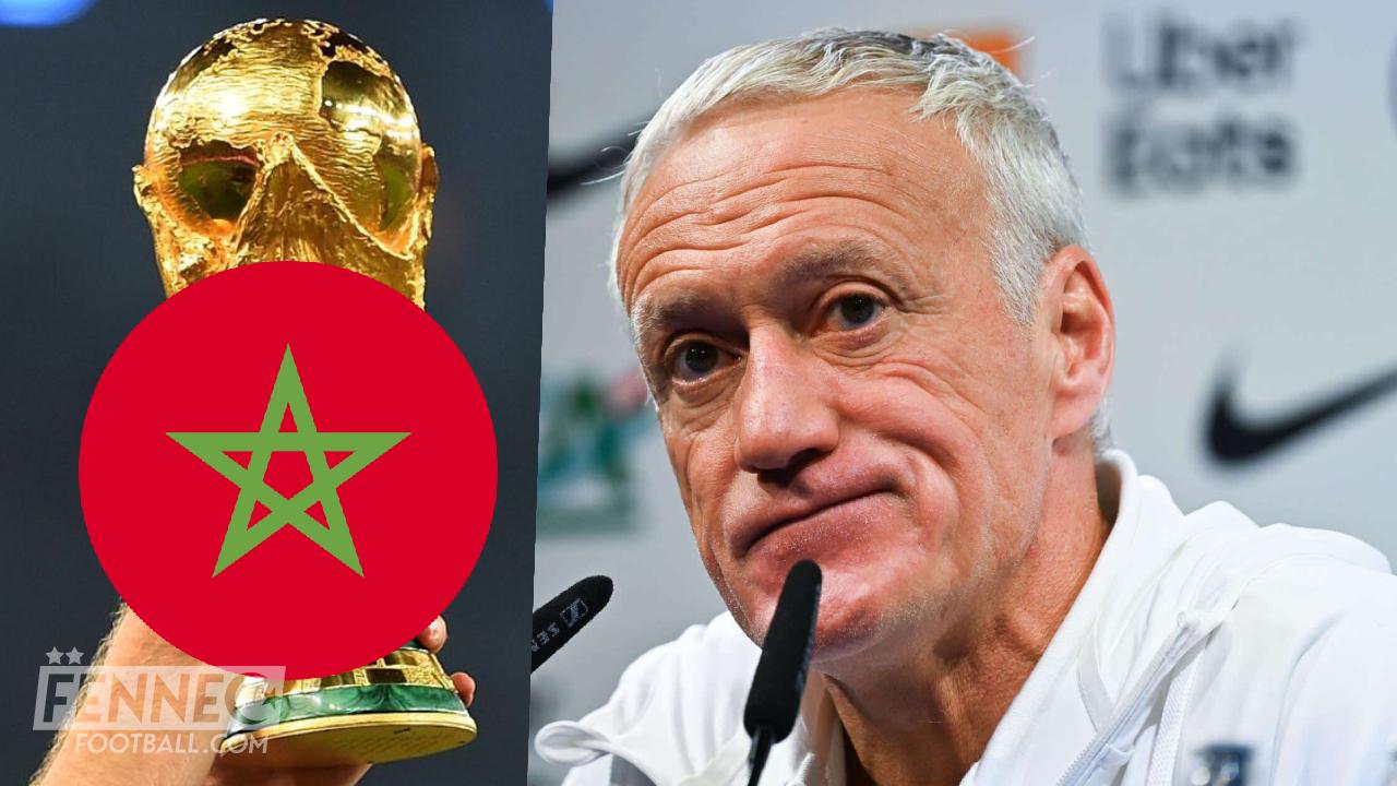 Maroc Coupe du Monde Didier Deschamps