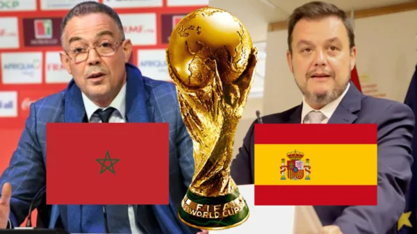 Maroc Espagne Coupe du Monde 2030 Fouzi Lekjaa Víctor Franco