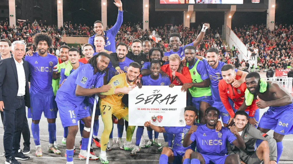 OGC Nice international Algérien Baderdine Bouanani équipe Algérie