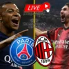 PSG Milan Chaines Streaming